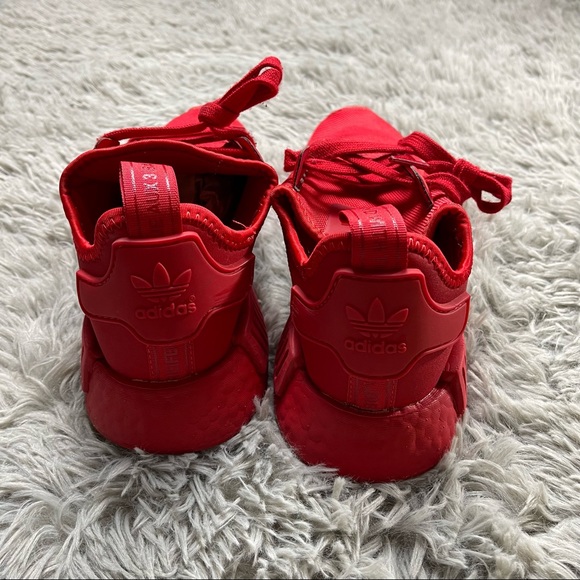 Adidas NMD all red size 5.5 - Picture 4 of 6